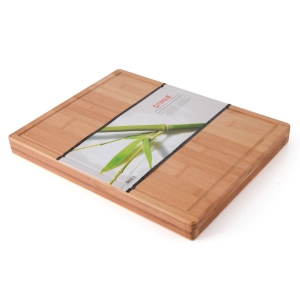 קרש חיתוך מעץ במבוק טבעי CutterPeeler  30x20cm