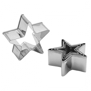 סט (5) חותכני עוגיות כוכב