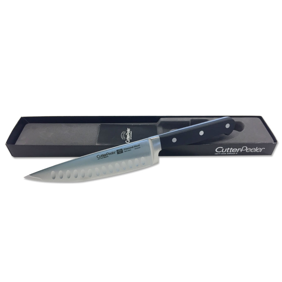 סכין שף מחוזק 18 ס"מ CutterPeeler Diamond Steel