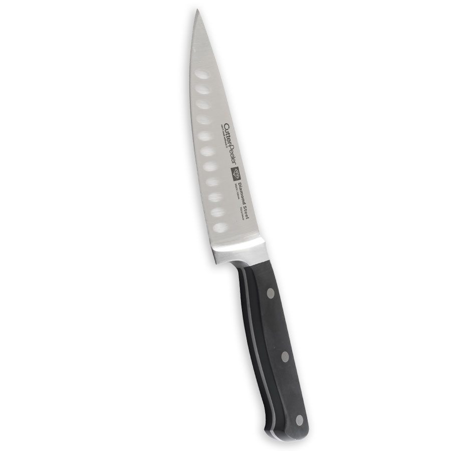 סכין שף מחוזק 18 ס"מ CutterPeeler Diamond Steel