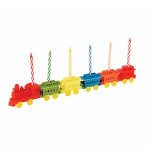 סט 6 נרות ומעמדים רכבת REX סט 6 נרות ומעמדים רכבת REX