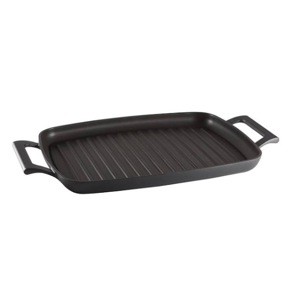 פלטת גריל 36X22 אינדוקציה CutterPeeler Black Diamond