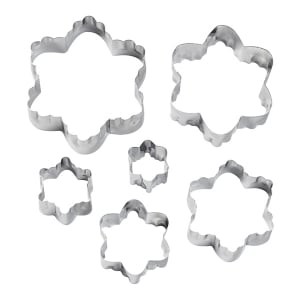סט 6 חותכנים פרח Wilton