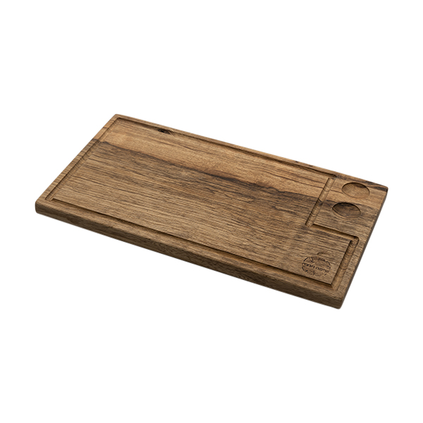 קרש עץ אגוז אפריקאי לנתחים 50X28cm