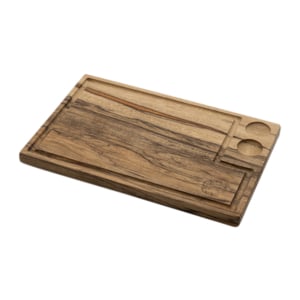 קרש סטייק אישי אגוז אפריקאי 39X27cm