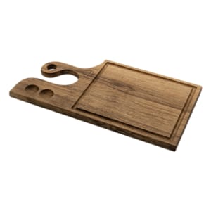 קרש עץ אגוז אפריקאי עם ידית לנתחים 55X33cm
