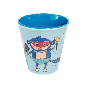 כוס מלמין “קופיף” כחול Supersoso