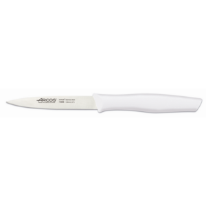 סכין ירקות חלק שפיץ לבן  ARCOS 10cm