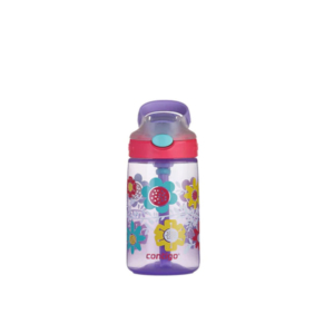 בקבוק ילדים GIZMO 410ml פרחים סגול Contigo