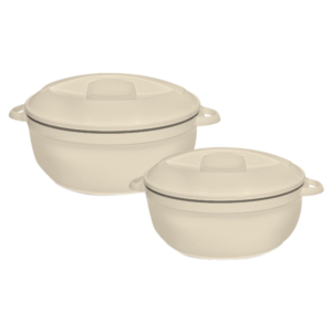 סט 2 סירי תרמוס בצבע קרם Food Appeal סט 2 סירי תרמוס בצבע קרם Food Appeal