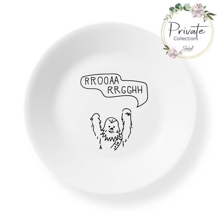 צלחת עוגה דגם Star Wars Rrooaa קורנינג צלחת עוגה דגם Star Wars Rrooaa קורנינג