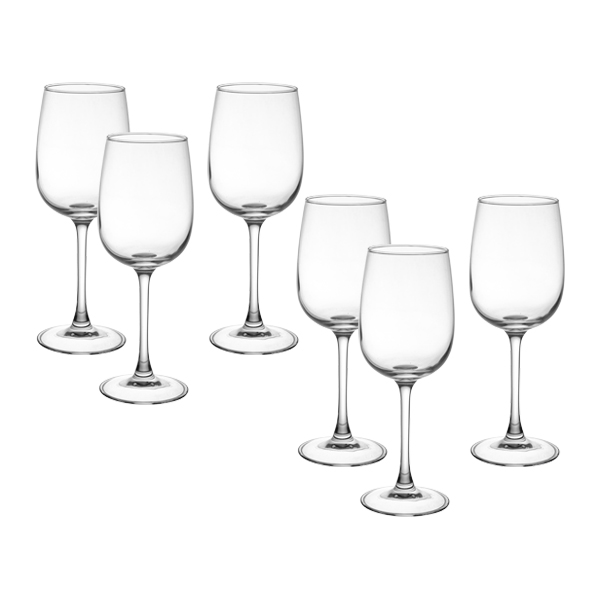 סט 6 כוסות יין Luminarc Versailles 360ml