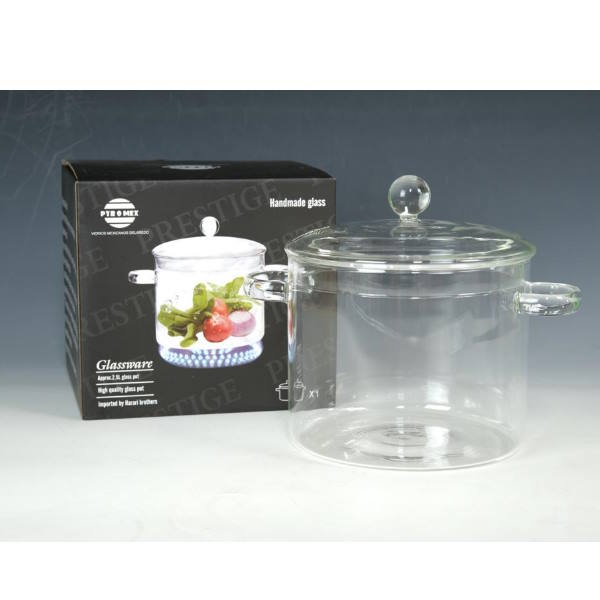 סיר זכוכית 2.5 ליטר סיר זכוכית 2.5 ליטר