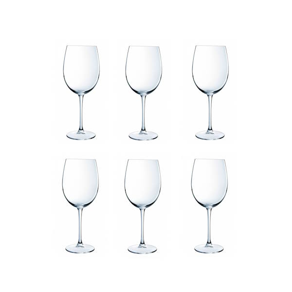סט 6 כוסות רגל Luminarc Versailles 720ml