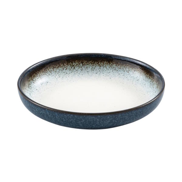 צלחת פורצלן דגם שירז כחול Jaguar 24cm