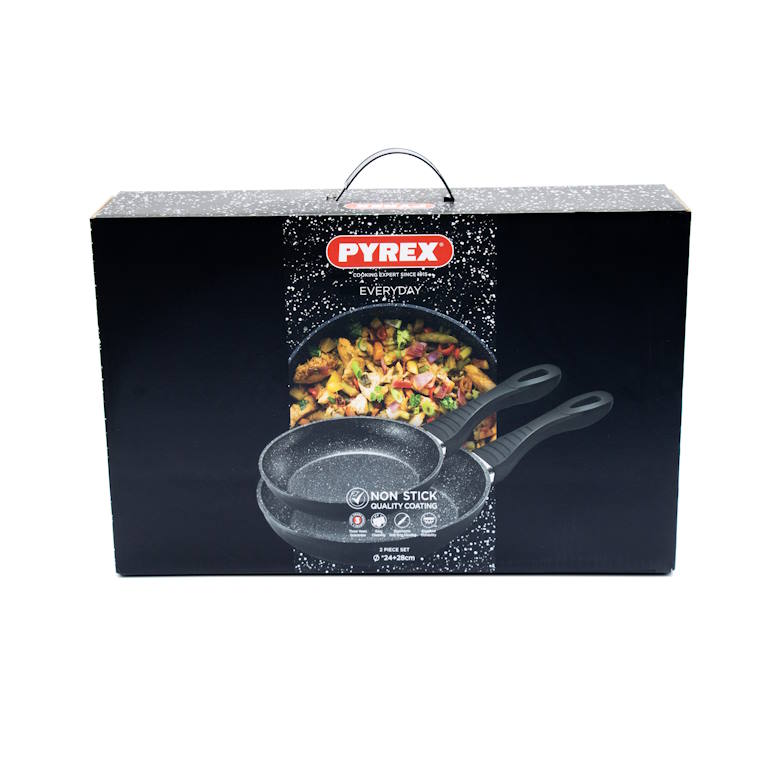 סט מחבתות Pyrex Everyday 24+28cm