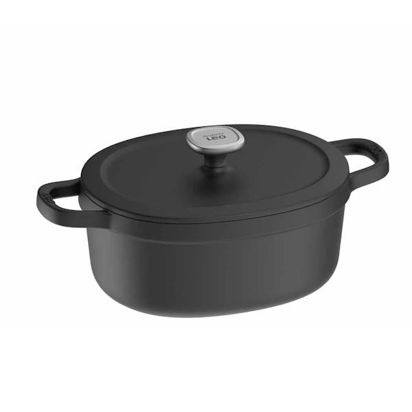 סיר ברזל אובלי 4.8 ליטר BergHoff Graphite