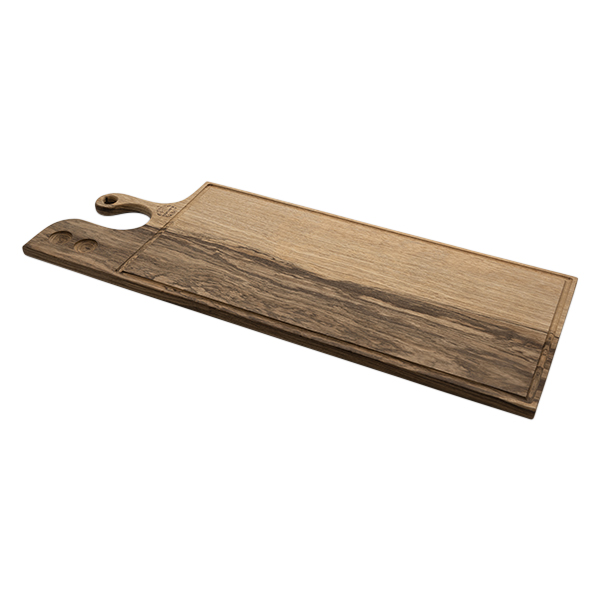 קרש עץ אגוז אפריקאי עם ידית לנתחים 70X30cm