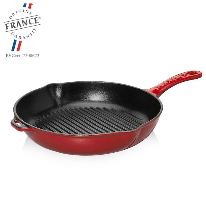 מחבת פסים 26cm יציקת ברזל Chasseur