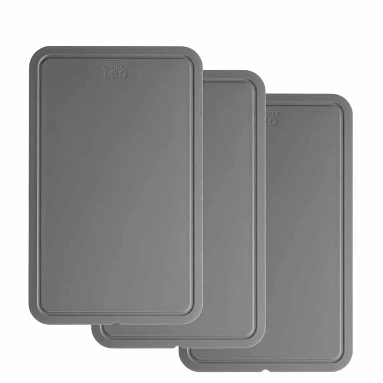 סט 3 קרשי חיתוך אפור BergHoff 32X20cm