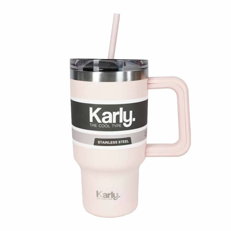 כוס תרמית ורוד בהיר KARLY TUMBLER 940ml