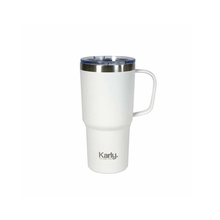 כוס תרמית לבן KARLY TUMBLER 600ml