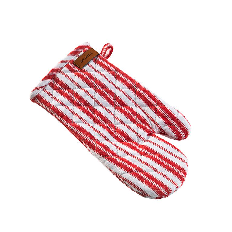 כפפה לתנור פסים אדומים Arcosteel