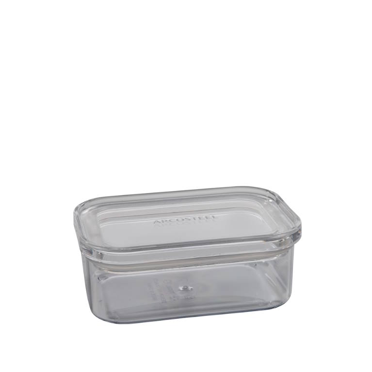 קופסת אחסון אקרילי מלבנית Arcosteel 700ml