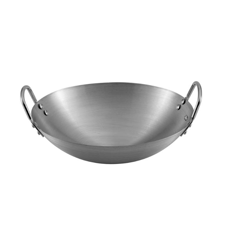 ווק סיני 2 ידיות נירוסטה CutterPeeler 30cm