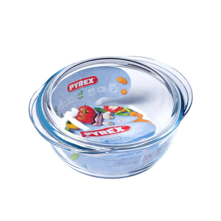 סיר עם מכסה זכוכית 3 ליטר Pyrex