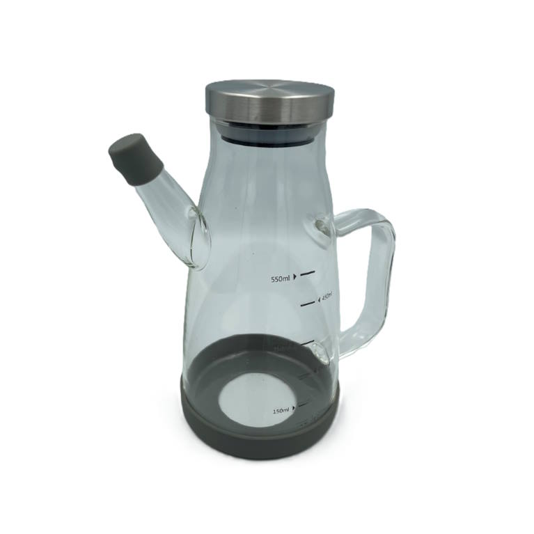 בקבוק זכוכית לשמן / חומץ CutterPeeler 700ml
