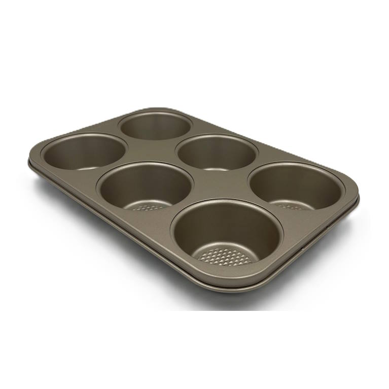 תבנית 6 שקעים 31.5X21.5X4cm זהב CutterPeeler