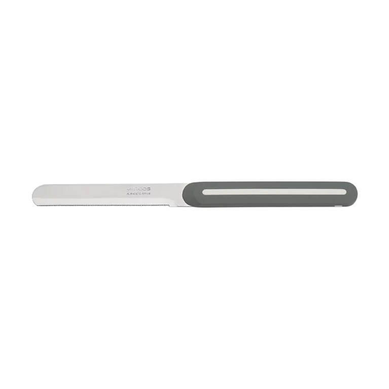 סכין מריחה משוננת אפור-לבן Arcos Linea 10cm