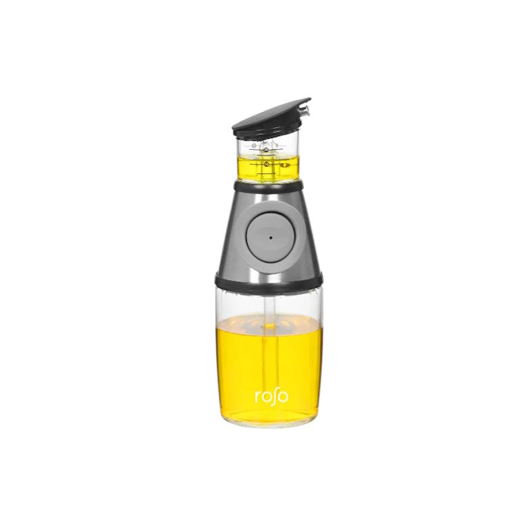 בקבוק זכוכית לשמן ROSO TOOLZ 250ml