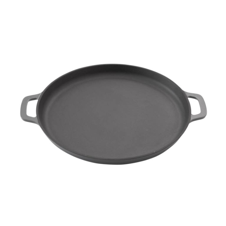 מחבת 2 ידיות יציקת ברזל ציפוי אמייל CutterPeeler 35cm