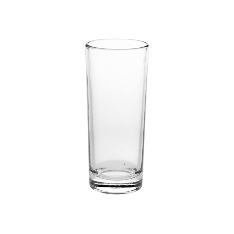 כוס זכוכית גבוהה 215 מיליליטר