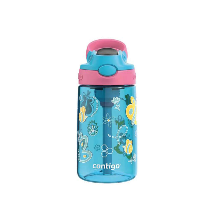 בקבוק שתיה לילדים CLEANABLE 420ml פרפרים Contigo