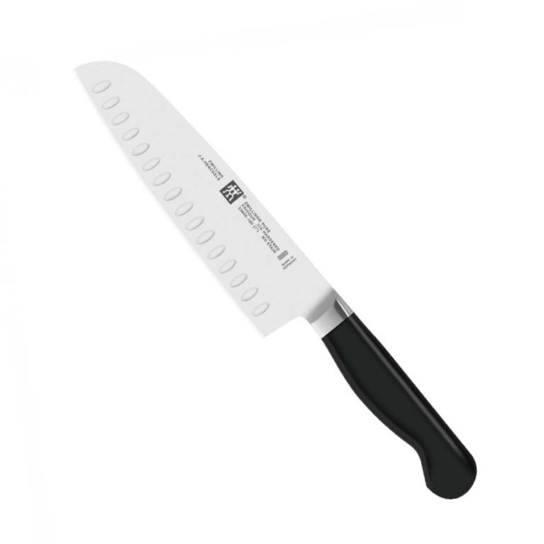 סכין סנטוקו עם שקעים ZWILLING Pure 14cm