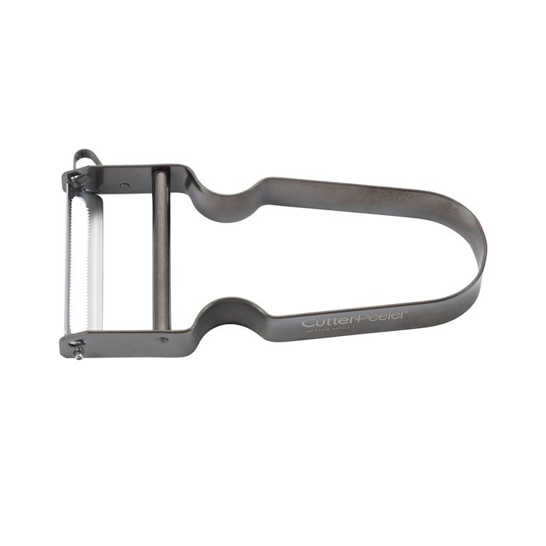 קולפן ירקות משונן נירוסטה שחור CutterPeeler