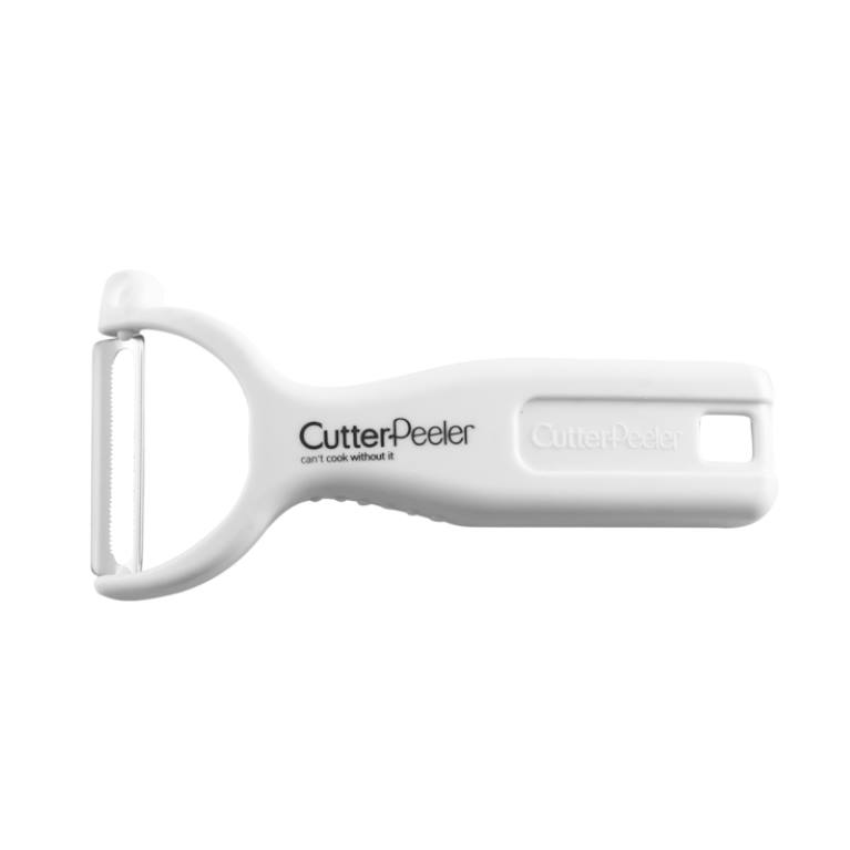 קולפן ירקות משונן לבן CutterPeeler