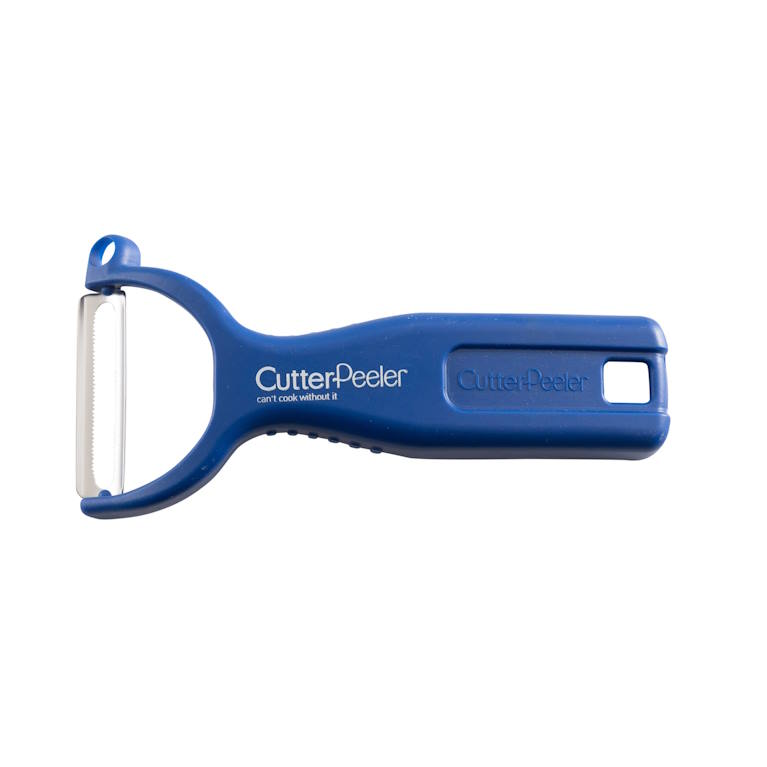 קולפן ירקות משונן כחול CutterPeeler