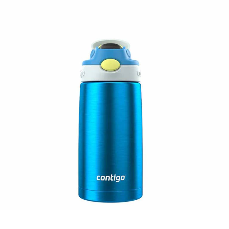 בקבוק מתכת Cleanable 385ml כחול Contigo