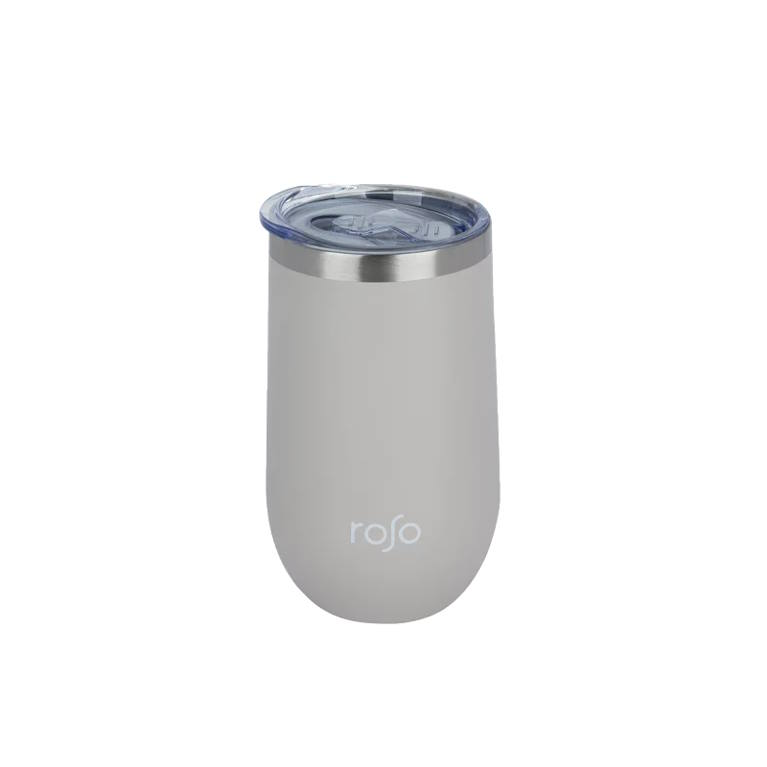 כוס תרמית נירוסטה אפור חלק Roso 500ml