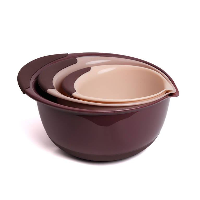 סט 3 קערות ערבול פלסטיק Food Appeal סט 3 קערות ערבול פלסטיק Food Appeal