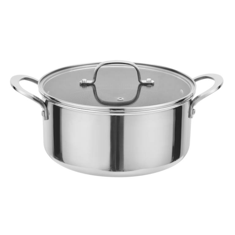 סיר נירוסטה היברידית “חלת דבש” CutterPeeler 28X12cm