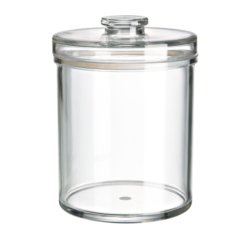 מיכל אחסון אקרילי עגול 3 ליטר FREE