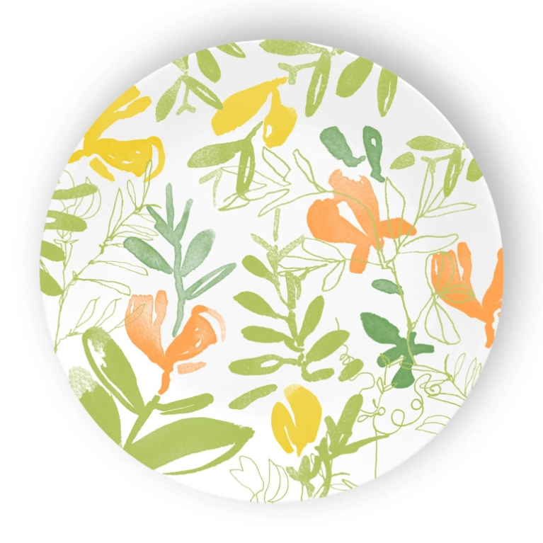 צלחת מנה ראשונה 21.5 ס”מ Contemporary Fruit קורנינג