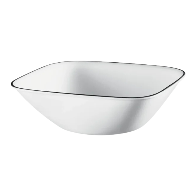 קערת מרק מרובעת Simple Lines 650ml קורנינג