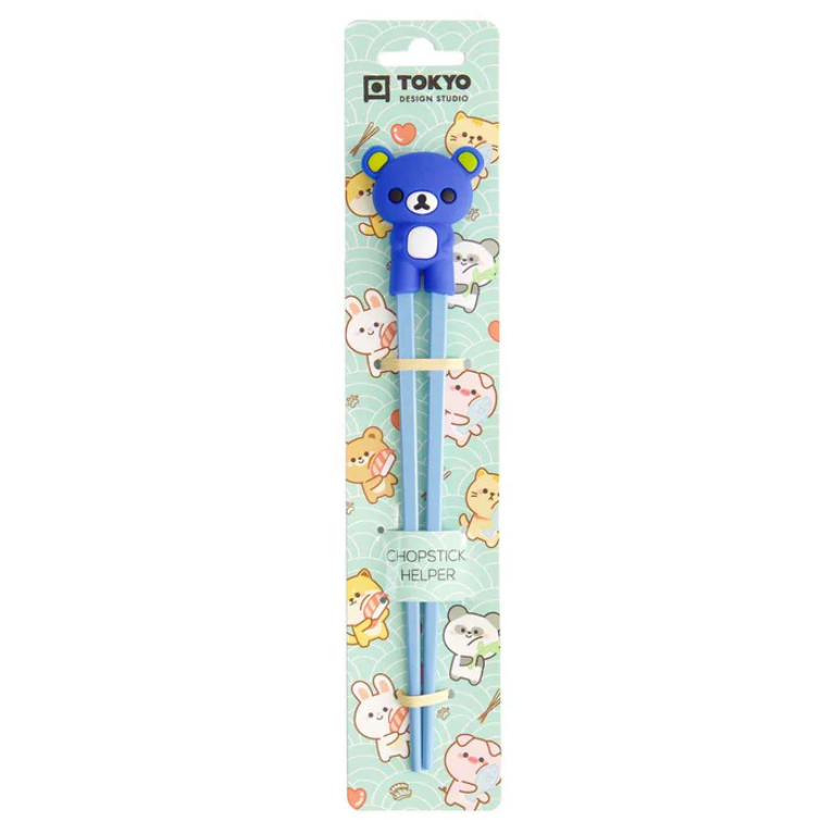 צ’ופסטיקס לילדים LUCKY CAT כחול